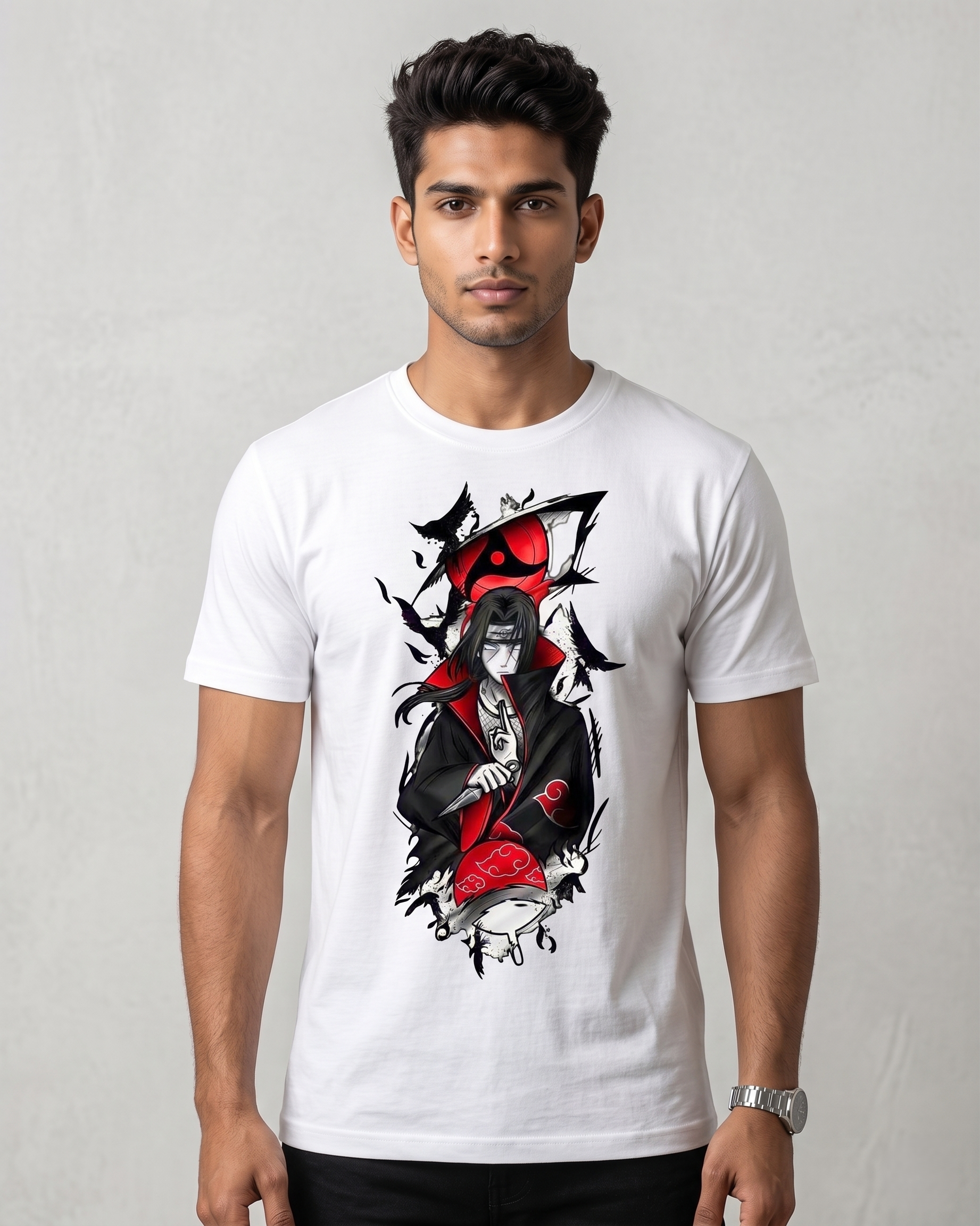 Itachi Uchiha Anime Graphic T-Shirt